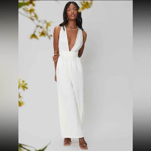 White Jumpsuit - Picture 1 of 3